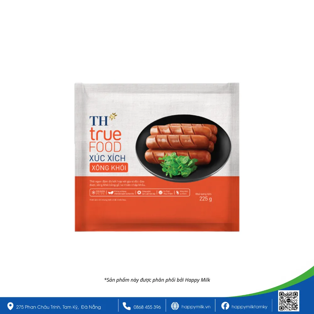 THtrueFOOD smoked sausage 225g